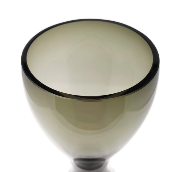 Vintage Tall Smoky Glass Vase - Picture 4 of 7